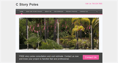 Desktop Screenshot of cstorypoles.com
